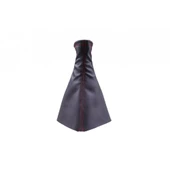 Mercedes C Serisi W202 1992-2000 Uyumlu Vites Körüğü Siyah Deri Kırmızı Dikiş thumbnail 1