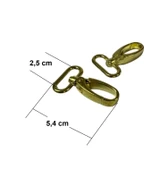 SRTfootcare Orta Boy Akrep Anahtarlıkve Çanta Kancası 2,5cm 2 Adet Deri El Aleti - 8