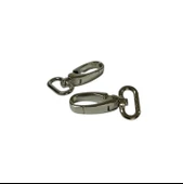 SRTfootcare Orta Boy Akrep Anahtarlık ve Çanta Kancası 2cm 2 Adet Deri El Aleti - 3