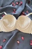 Lazer Kesim Double Push Up Çift Destekli Balensiz Sütyen F.K. 1204 - 6
