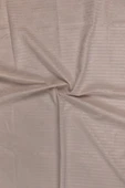 Çizgili Süngerli Kadife Kumaş Kaymaz Çekyat Koltuk Örtüsü 170x210 Krem - 2