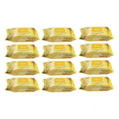 Flodex Islak Mendil Yellow Garden 90 lı x 12 Adet - 1