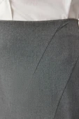Modern Tarz Astarsız Dokuma Midi Boy Godeli Balık Shape Maxi Boy Dokuma Etek - 3