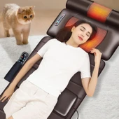 Valkyrie Isıtmalı Elektrikli Tam Vücut Masaj Yatağı - Katlanabilir Kumandalı Titreşimli Masaj Koltuğu - 7