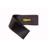 Bmw 5 Serisi E60 2004-2010 Uyumlu Direksiyon Kılıfı Dikmeli Siyah Vinil Sarı Nakışlı thumbnail 1