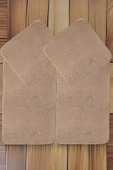 My Evilla Kaymaz Sandalye Minderi 6'lı 40x40 Vizon - 1