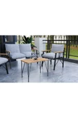 Zigonzi 2+1+1 Bahçe, Balkon Takimi Cafe Oturma Grubu Sehpali - 2