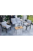 Zigonzi 2+1+1 Bahçe, Balkon Takimi Cafe Oturma Grubu Sehpali - 3