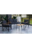 Zigonzi 2+1+1 Bahçe, Balkon Takimi Cafe Oturma Grubu Sehpali - 4