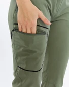 Mapamyumco Quick Dry Kadın Trekking Pantolon-YEŞİL - 9
