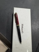 Pelikan Souveran K600 Tükenmez Kalem Bordo-Siyah - 3