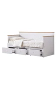 Yavrulu Karyola, Marmaris Divan Karyola Çekmeceli Açılır Çift Kişilik Karyola + Soft Yatak - 5