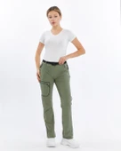 Mapamyumco Quick Dry Kadın Trekking Pantolon-YEŞİL - 2