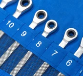 Cırcır Kombine Anahtar Takımı 22 Parça (Bez Çanta) - 3