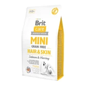 Brit Care Mini Hair Skin Somonlu ve Ringa Balıklı Küçük Irk Tahılsız Yetişkin Köpek Maması 7 Kg thumbnail 1