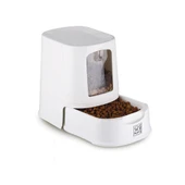 M-Pets Lena Çekmeceli Hazneli Kedi ve Köpek Mama Kabı 3000 Ml - 1