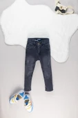 Bayrama Özel 3’lü Çocuk Kot Takım I Şık ve Rahat Kombin I Erkek Çocuk Takım I Denim Kombin (1 Beden Büyük Almanız Önerilir) - 5