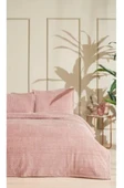Merinos Modern Line Tek Kişilik Battaniye Seti (150x220)-Pudra - 1