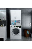 GC Çamaşır Makinesi Dolabı -banyo Dolabı-çok Amaçlı Dolap-beyaz - 1