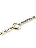 Ayyıldız Taşsız Günlük Doch Zincir Altın Bileklik thumbnail 3