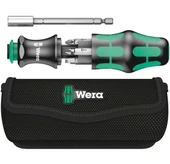 WERA KRAFTFORM KOMPAKT KK 28 SCREWDRİVER WİTH HOLDER ADAPTOR 073240 - 1