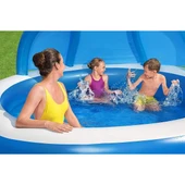 BESTWAY HAVUZ YUVARLAK GÖLGELİKLİ 241X140CM KZLBW54337 4125 - 4