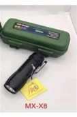 Powermaster Mx-x8 300 Metre Menzilli Usb Şarjlı El Feneri - 1