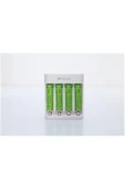 sofianta GP E411 Usb Şarj Cihaz + 4 Adet AAA 950 mAh Şarjlı İnce Kalem Pil - 1
