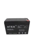 ATMACA AV STORE Atex Ax12-7 12v 7ah Akü - 1