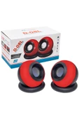 Powermaster Magıcvoıce D-08l 1 + 1 Usb Mini Oval Hoparlör ( 3w+3w*4 Ohm) - 1