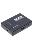 SAFE GROUP POWERMASTER PM-6853 3 GİRİŞ 1 ÇIKIŞ HDMI SWITCHER TOPLAYICI KUMANDALI ADAPTÖRSÜZ - 1