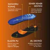 OS203 | Ark ve Jel Destekli Spor Tabanlığı, Çift Taraflı Kemer, Performans Ortopedik İç Tabanık - 3