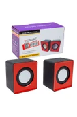 Kapamarka MAGICVOICE T-001 3 WATT 1+1 MİNİ USB HOPARLÖR KARE MODEL - 2