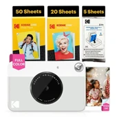 KODAK Printomatic Tam Renkli Anında Baskı Dijital Fotoğraf Makinesi - 75 Sayfalık Paket - 5