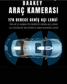 Üç Kameralı Wi‑Fi Araç İçi Kamera – GPS Takip & G-Sensor Özellikli Güvenlik Çözümü - 7