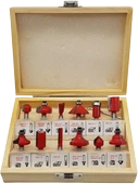 RESİSTE 6MM FREZE SETİ 12 PARÇA - 1