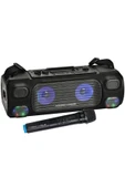Go İthalat MAGICVOICE MV-7001 VHF EL MİK USB/SD/BT/UK 40 WATT IŞIKLI TAŞINABİLİR ŞARJLI  SEYYAR ANFİ (4738) - 2