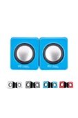 Kapamarka MAGICVOICE T-001 3 WATT 1+1 MİNİ USB HOPARLÖR KARE MODEL - 4