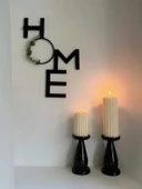 El Yapımı 2"li Şamdan Home Duvar Aksesuar - 1
