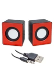 Kapamarka MAGICVOICE T-001 3 WATT 1+1 MİNİ USB HOPARLÖR KARE MODEL - 1