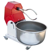 35 Kg  Hamur Yoğurma Makinesi Paslanmaz Devrilir Çıkar Kazan 0,55 Kw 25 Kg Un 35 Kg Hamur thumbnail 2