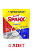 Asperox Sparx Bulaşık Makinesi Tableti 30'lu 4 Adet - 1