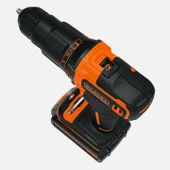 Black&Decker BDCHD18BAFC-QW 18V 1.5 Ah Çift Akülü Darbeli Matkap (80 Parça Aksesuar Hediyeli) - 3