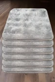 My Evilla Bubble Kaymaz Sandalye Minderi 6'lı 40x40 Gri - 3