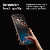 Spigen iPhone 15 Plus Temperli [GlasTR EZ FIT] Cam Ekran Koruyucu - 8