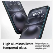 Spigen iPhone 15 Plus Temperli [GlasTR EZ FIT] Cam Ekran Koruyucu - 1