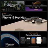 Spigen Rugged Armor MagFit iPhone 16 Pro Max Kılıf - 3