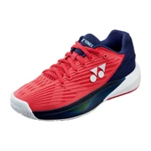 Yonex Power Cushion Eclipsion 5 Kırmızı Lacivert Toprak & Sert Kort Kadın Tenis Ayakkabısı - 1