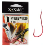 Sasame Ryusen W-Hold Red F-987 Serisi Olta İğnesi İğne No : 5 - 1