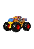 Hot Wheels Monster Trucks 1:24 Araba Skeleton FYJ83 HWG79 Lisanslı Ürün - 1